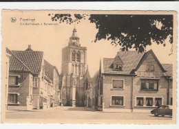 CPA-POPERINGE " Sint Bertinuskerk & Bertenplaats " - Poperinge