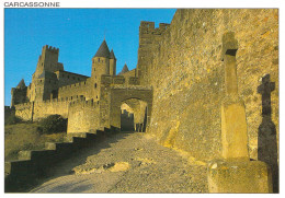 11 - Carcassonne - La Cité - La Porte D'Aude - Carcassonne