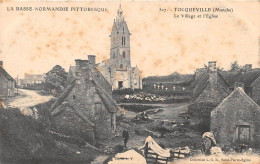 TOCQUEVILLE - Le Village Et L'Eglise - Other & Unclassified