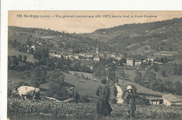 42 // SEVELINGES   Vue Générale Panoramique Dans Le Fond La Croix Couverte  532  ** - Autres & Non Classés