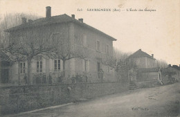 01 // SAVRIGNEUX   L'école Des Garçons  503 - Non Classés