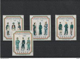 ITALIE 1974 Uniformes De La Guardia Di Finanza Yvert 1184-1187 NEUF** MNH - 1971-80: Mint/hinged