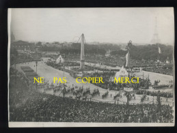 GUERRE 14/18 - PARIS - FETE DE LA VICTOIRE - DRAPEAUX AMERICAINS - PLACE DE LA CONCORDE LE 14 JUILLET 1919 - War, Military