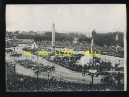 GUERRE 14/18 - PARIS - FETE DE LA VICTOIRE - PLACE DE LA CONCORDE LE 14 JUILLET 1919 - Guerre, Militaire