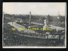 GUERRE 14/18 - PARIS - FETE DE LA VICTOIRE - PLACE DE LA CONCORDE LE 14 JUILLET 1919 - Guerre, Militaire