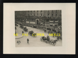 GUERRE 14/18 - PARIS - GAL PERSHING ET GAL TASKER - CORTEGE PLACE DE L'OPERA 16 DECEMBRE 1918 - War, Military