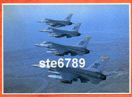 Carte Image Photographie AVION F 16 JETS  12,5 X 17,5 Cm - Other & Unclassified