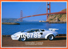 Carte Image Photographie VOITURE LAMBORGHINI COUNTACH 12,5 X 17,5 Cm - Andere & Zonder Classificatie