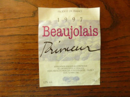 Beaujolais Primeur 1997 - Beaujolais