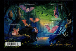 2013 N F4739 FEUILLET CHAUVE-SOURIS  OBLITERE CACHET ROND #234# - Oblitérés