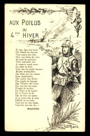 GUERRE 14/18 - ILLUSTRATEURS - ANDRE ROBERT - AUX POILUS DU 4EME HIVER - TEXTE DE MARINES - Guerre 1914-18