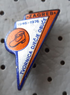 Tvornica Djecje Obuce Zagreb Children's Shoes Factory Shoe Manufacturer  Croatia Ex Yugoslavia Pin - Merken