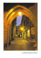 11 - Carcassonne - Un Quartier Typique - Vue Nocturne - Carcassonne