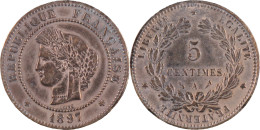 FRANCE - 1897 - 5 Centimes CERES - Paris (A) - QUALITE - 20-215 - 5 Centimes