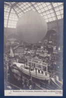 CPA Aviation Montgolfière Ballon Rond Non Circulée Paris Exposition - Luchtballon