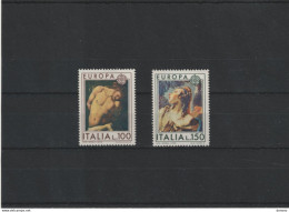 ITALIE 1975 Europa, Peintures, Le Caravage, Tiepolo Yvert 1222-1223 NEUF** MNH - 1971-80: Mint/hinged