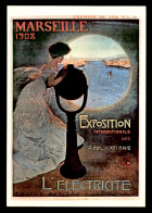 PUBLICITE - ILLUSTRATEURS - PEZILLA - P.L.M. MARSEILLES 1908 - EDITIONS MIC MAX N°2967 COLLECTION LA VIE DU RAIL - Advertising