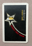 Speelkaart / Carte à Jouer - WHITE STAR LEOPOLD - Biere Leopold (Bruxelles) BELGIUM - Altri & Non Classificati