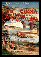 PUBLICITE - ILLUSTRATEURS - GOLFE DE GASCOGNE ET PYRENEES - EDITIONS F. NUGERON N°R9 TOURISME - Publicité