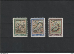 ITALIE 1975 Noël, Madone De Constantinople Yvert 1246-1248 NEUF** MNH - 1971-80: Mint/hinged