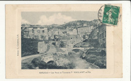 83 // BARJOLS  Le Pont Et Tanneries P Vaillant Et Fils    Edit Constans - Barjols