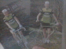 CYCLISME   - WIELRENNEN- CICLISMO : 2 CARTES 1976 DE VAN DEN HAUTE ET MEERNHOUT - Cyclisme