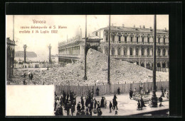AK Venezia, Revine Delampanile Di S. Marco Crollato Il 14 Luglio 1902  - Rampen