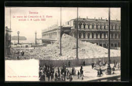 AK Venezia, Le Rouine Del Campanile Di S. Marco Crollato Il 14 Luglio 1902  - Disasters