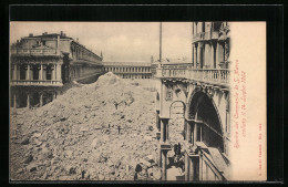 AK Venezia, Rovine Del Campanile Di S. Marco Crollato Il 14. Luglio 1902  - Disasters