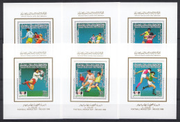 Football / Soccer / Fussball - WM 1986:  Libyen  6 SoBl ** - 1986 – Mexique