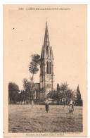 CPA  33 LAMOTHE-LANDERRON  (Gironde) Clocher De L'Eglise Saint Albert   Non écrite    ( 1914) - Autres & Non Classés