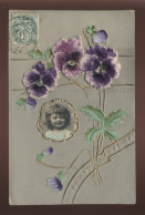 ENFANTS - PORTRAIT - DECOR PENSEE EN VELOURS EN RELIEF - Abbildungen