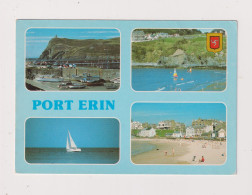 ISLE OF MAN - Port Erin Multi View Used Postcard - Insel Man