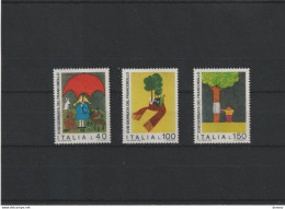 ITALIE 1976 Jounée Du Timbre Yvert 1278-1280 NEUF** MNH - 1971-80: Nieuw/plakker