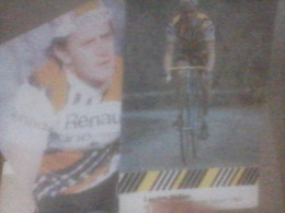 CYCLISME   - WIELRENNEN- CICLISMO : 2 CARTES LUCIEN DIDIER 80 ET 83 SIGNEE - Cyclisme