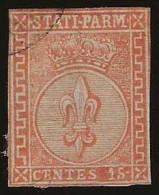 Parma      .  Yvert    .   7  (2 Scans)    .   1854    .     O      .    Cancelled - Parma