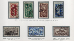 Italia 1949 Annata Completa Usata 22 Valori - Vollständige Jahrgänge