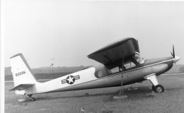 Photographie Photo Vintage Snapshot Avion Aviation Plane Helio Courier - Aviation