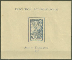 F-EX50407 FRANCE REUNION 1937 ORIGINAL GUM ARTS & TECNICS INTERNATIONAL EXPO.  - Ongebruikt