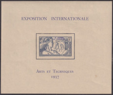 F-EX50405 FRANCE ST PIERRE MIQUELON 1937 ORIGINAL GUM ARTS & TECNICS EXPO.  - Unused Stamps