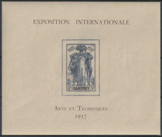 F-EX50564 FRANCE DAHOMEY 1937 MNH ARTS & TECNICS INTERNATIONAL EXPO.  - Neufs