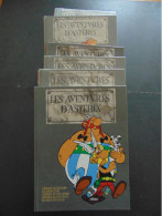 LOT DE 6 VOLUMES LES AVENTURES D ASTERIX 1990 HACHETTE - Loten Van Stripverhalen