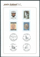 Italia 1994 ; Bollettino Ufficiale Delle Poste Italiane: I Tesori Dei Musei E Degli Archivi Nazionali, 2° Serie. - 1991-00: Nieuw/plakker