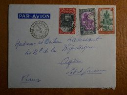 DP 19 SOUDAN   LETTRE   1938 BAMAKO  A AGEN FRANCE + ++AFF. INTERESSANT+ - Lettres & Documents