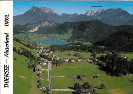 1 AK Österreich / Tirol * Blick Auf Den Ort Thiersee - Im Vordergrund Der Ortsteil Mitterland - Luftbildaufnahme * - Autres & Non Classés
