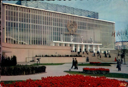 EXPOSITION UNIVERSELLE ET INTERNATIONALE DE BRUXELLES   1958 ( BELGIQUE ) PAVILLON DE L ' U.R.S.S.. VUE GENERALE - Expositions