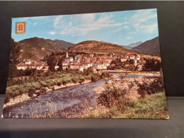 ESPAGNE   - Aragon-  HUESCA "   Vue Du Fleuve Et Pyrénées  Nc-   Net  2 - Huesca