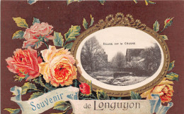 Souvenir De LONGUYON - CPA Fantaisie - Ecluse Sur La Crusne - Longuyon