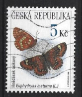 Ceska Rep. 1999 Butterfly Y.T.  205 (0) - Oblitérés