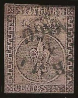 Parma      .  Yvert    .   3  (2 Scans)    .   1852   .     O      .    Cancelled - Parme